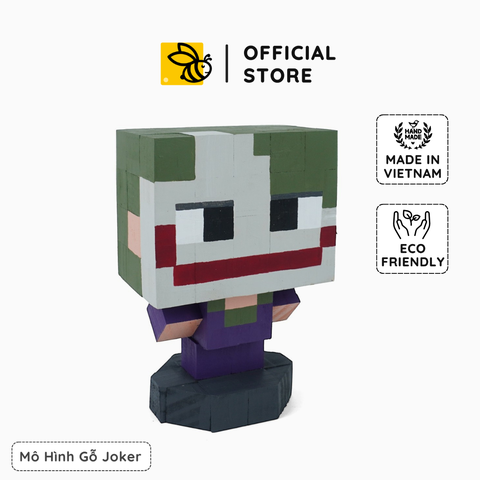 Mô Hình Gỗ Joker (size s)