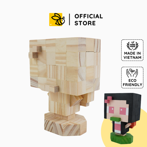 (DIY) Kit Tô Màu Mô Hình Nhân Vật Nezuko