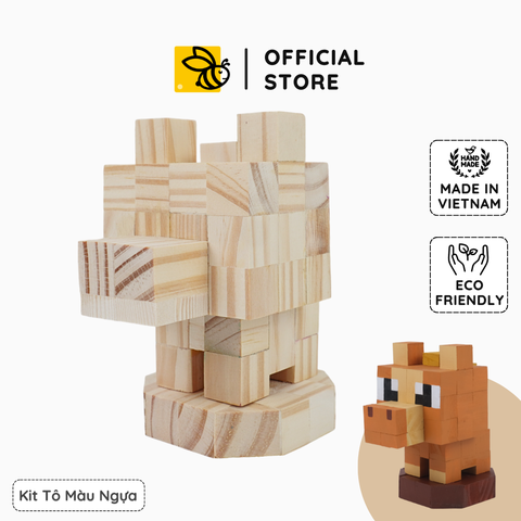 (DIY) Kit Tô Màu 12 Con Giáp Ngọ (Ngựa)