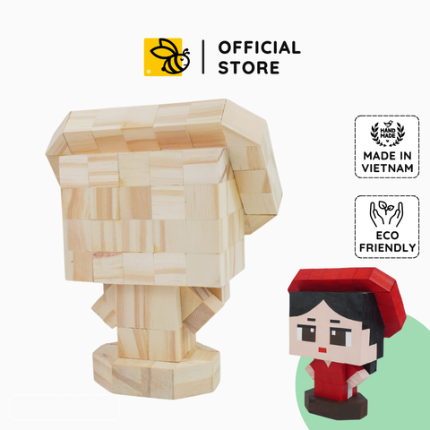 (DIY) Kit Tô Màu Mô Hình Thiếu Nữ Áo Dài (9 Mẫu Mặt)