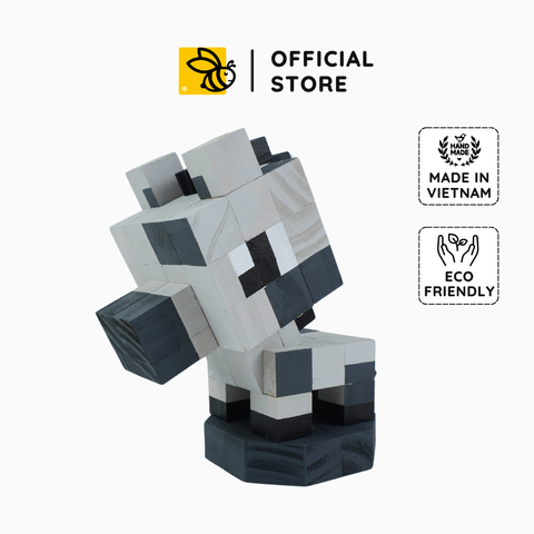 Mô Hình Gỗ Ngựa Vằn (s)