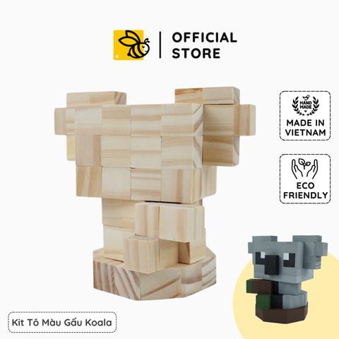 (DIY) Kit Tô Màu Mô Hình Gấu Koala (s)