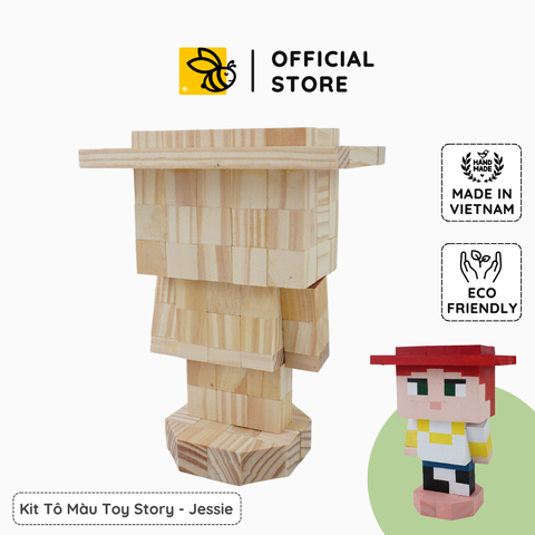 (DIY) KIt Tô Màu Jessie Toy Story (size M)