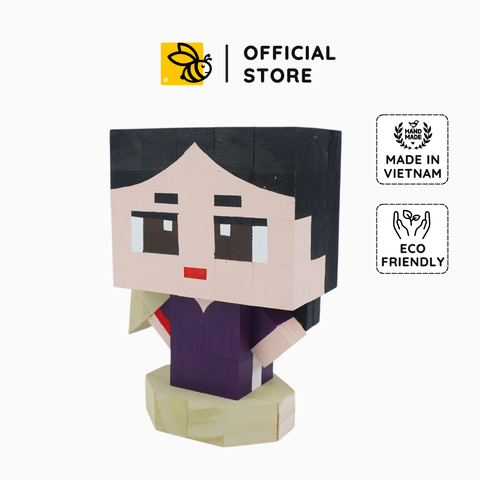 Mô Hình Gỗ Thiếu Nữ Áo Dài Huế