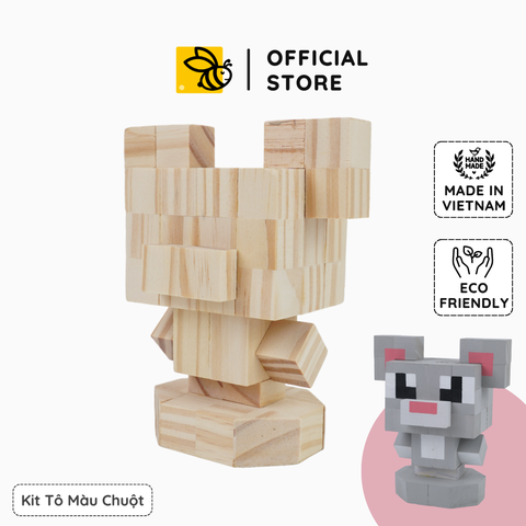 (DIY) Kit Tô Màu 12 Con Giáp Tí (Chuột)