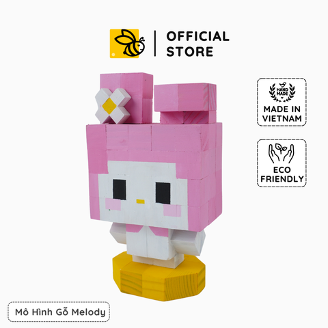 Mô Hình Gỗ My Melody Sario (size s)