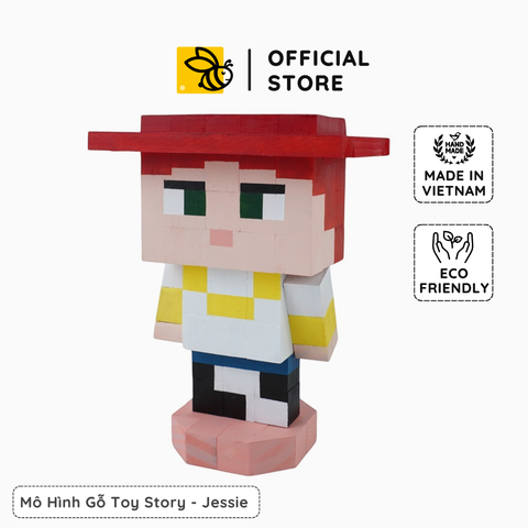 Mô Hình Gỗ Jessie Toy Story (size M)