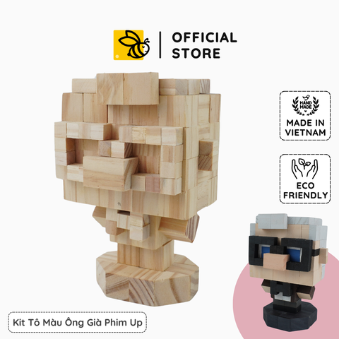 (DIY) KIt Tô Màu Oldman Carl (Phim Up)