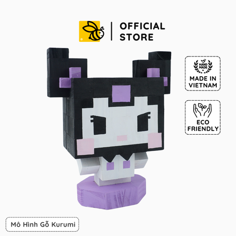 Mô Hình Gỗ Kuromi