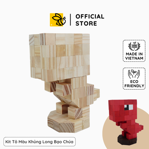 (DIY) Kit Tô Màu Khủng Long Bạo Chúa