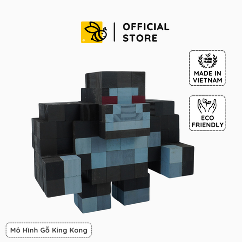 Mô Hình Gỗ Kingkong (Art Toy)
