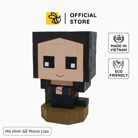 Mô Hình Gỗ Monalisa