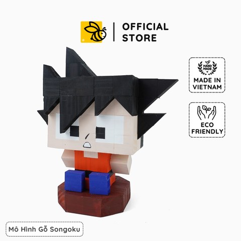 Mô Hình Gỗ Songoku