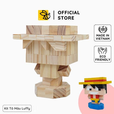 (DIY) Kit Tô Màu Monkey D.Luffy