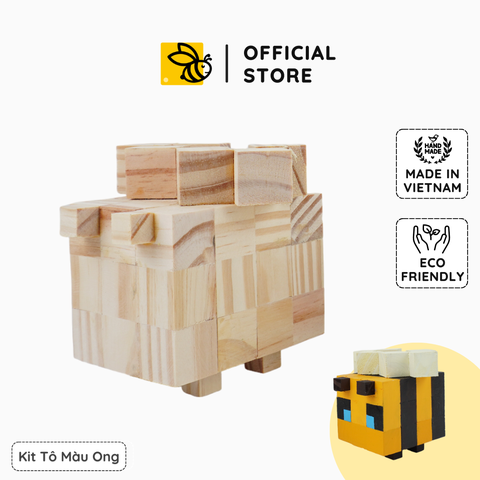 (DIY) Kit Tô Màu Minecraft Bee (size s)