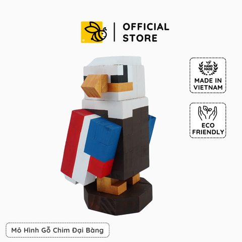 Mô Hình Gỗ Đại Bàng Mỹ