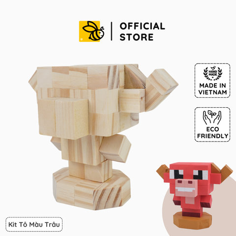 (DIY) Kit Tô Màu 12 Con Giáp Sửu (Trâu)