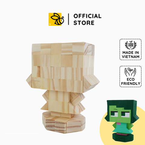 (DIY) Kit Tô Màu Mô Hình Nhân Vật Disgust