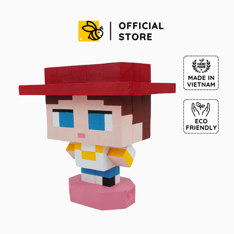 Mô Hình Gỗ Nhân Vật Jessie Toy Story (s)