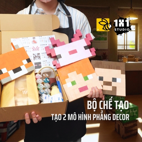 Bộ Chế Tạo 2 Mô Hình Phẳng Decor (Bộ 2)