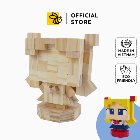 (DIY) Kit Tô Màu Mô Hình Thủy Thủ Mặt Trăng (Sailor Moon)