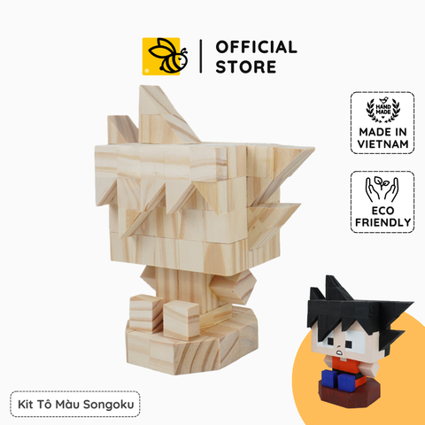 (DIY) Kit Tô Màu Songoku (size s)