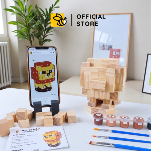 p0. (DIY) Kit Tô Màu Mô Hình Sư Tử