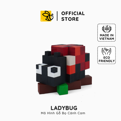 Mô Hình Gỗ Ladybug (Art Toy)