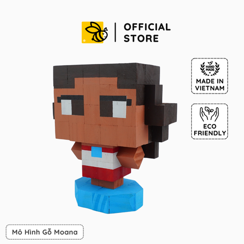Mô Hình Gỗ Nhân Vật Moana (size s)