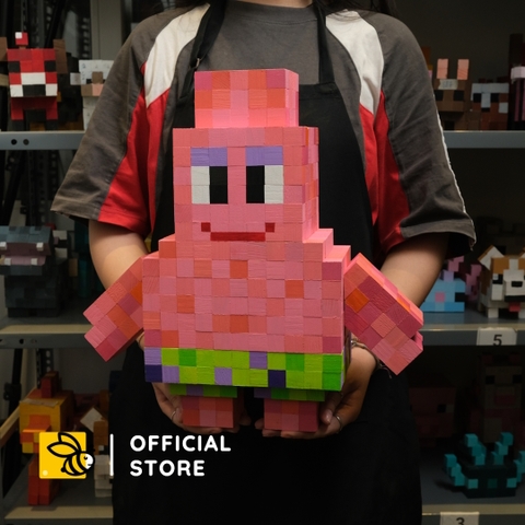 Mô Hình Gỗ Patrik Star (Bigsize)