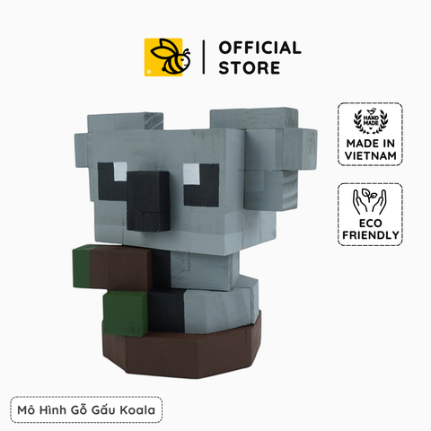 Mô Hình Gỗ Gấu Koala (size s)