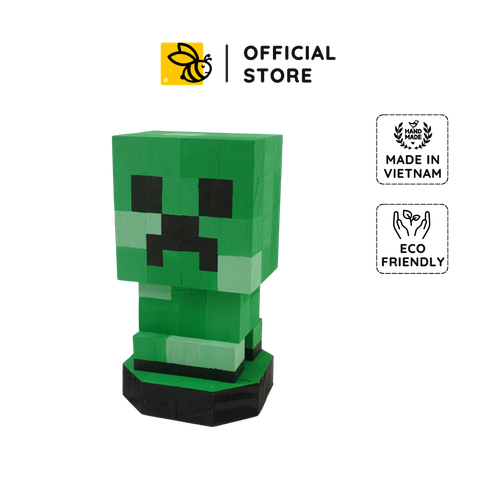 p5. Mô Hình Gỗ MC Creeper (MỚI)