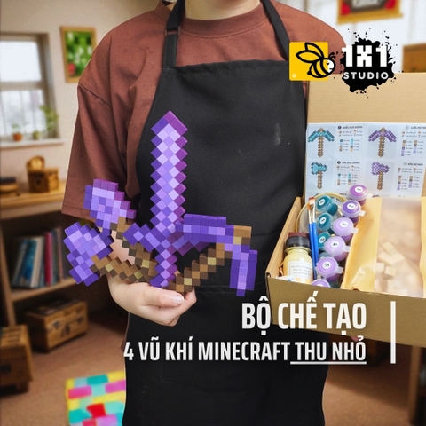 Bộ Chế Tạo 4 Trang Bị Minecraft Nether (Thu Nhỏ)