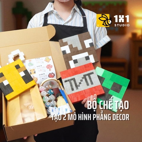 Bộ Chế Tạo 2 Mô Hình Phẳng Decor (Bộ 1)