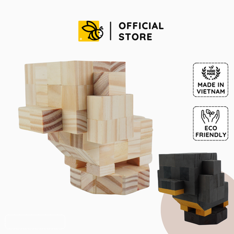 (DIY) Kit Tô Màu Mô Hình Chó Xúc Xích (s)