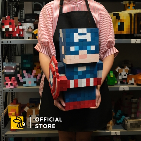 Mô Hình Gỗ Bigsize Captain American (Bigsize)