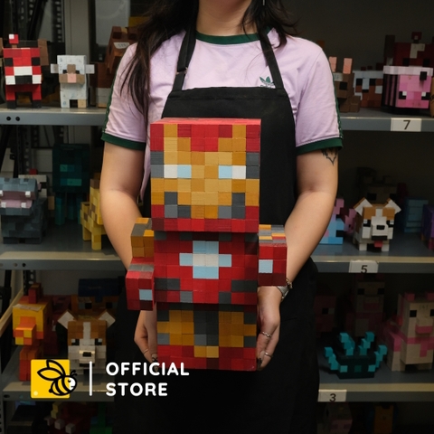 Mô Hình Gỗ Bigsize Ironman (Art Toy)