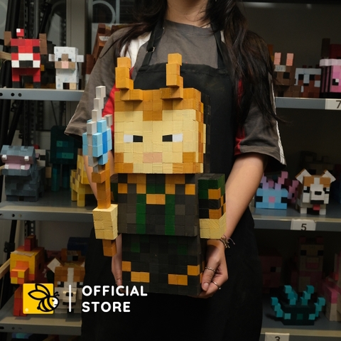 Mô Hình Gỗ Bigsize Loki (Art Toy)