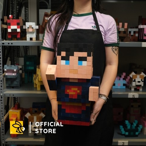 Mô Hình Gỗ Bigsize Superman (Art Toy)