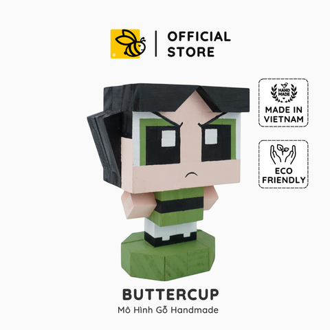 Mô Hình Gỗ Buttercup (PPG)