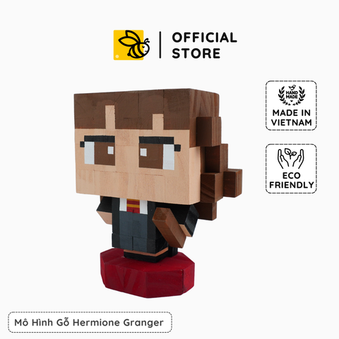 Mô Hình Gỗ Nhân Vật Hermione (Harry Potter)
