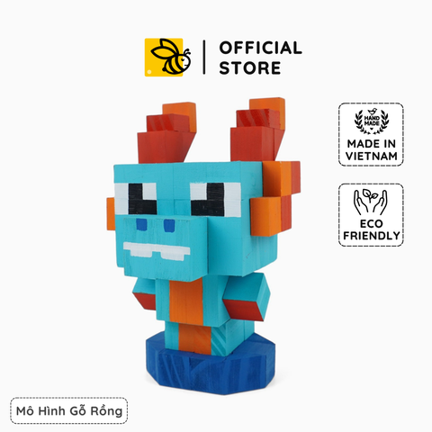 Mô Hình Gỗ 12 Con Giáp Thìn (Rồng)