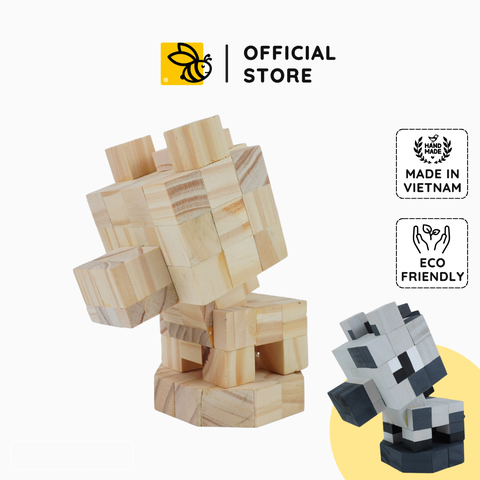 (DIY) Kit Tô Màu Mô Hình Ngựa Vằn (s)