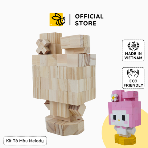 (DIY) Kit Tô Màu Melody Sanrio (size s)