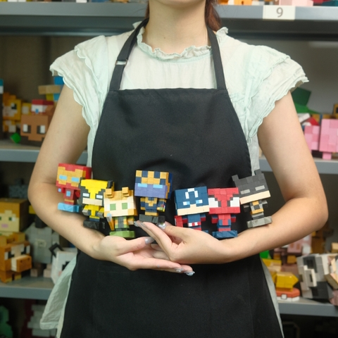 p1. Kit Tự Làm 6 Mô Hình Heroes (E1)