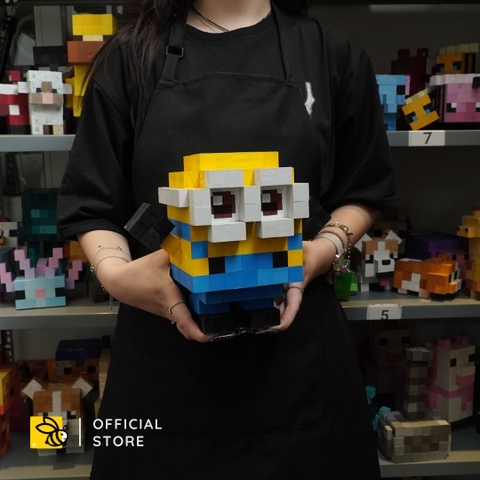 Mô Hình Gỗ Bigsize Bob Minion size M (Art Toy)