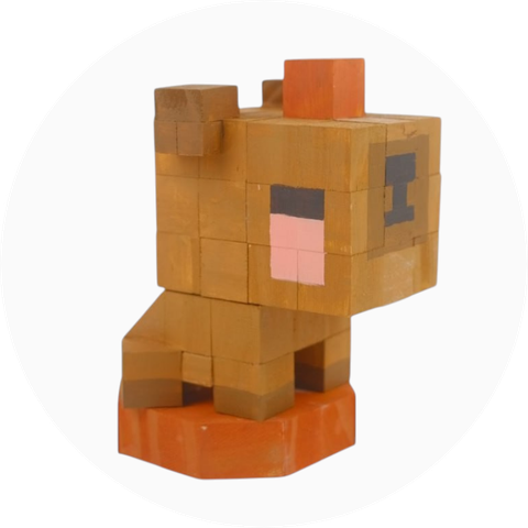 p7. Mô Hình Gỗ Chuột Lang Nước Capybara