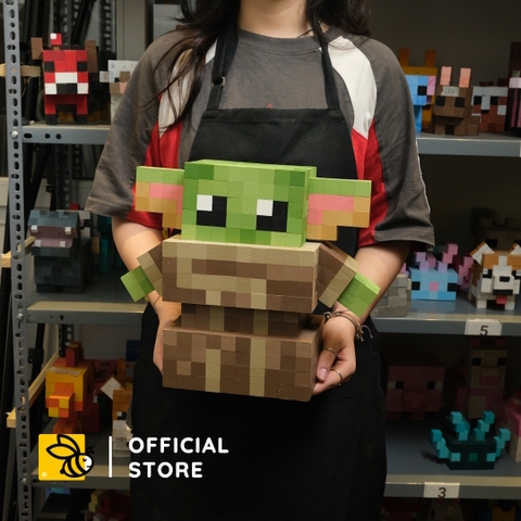 Mô Hình Gỗ Yoda Starwars (Bigsize)