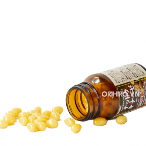 Viên Nattokinase 2000FU Orihiro Nhật Bản - Viên uống chống đột quỵ, hỗ trợ điều trị tai biến