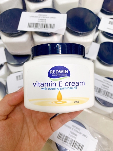 Kem dưỡng vitamin E Úc Redwin hũ 300gr